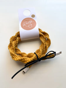 3ft USB-C iPhone Charger - Mustard