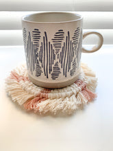 Load image into Gallery viewer, Pink Peace Mug Rug