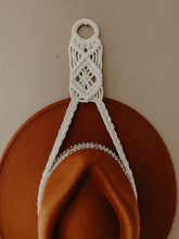 Load image into Gallery viewer, Double Hat Hanger - white