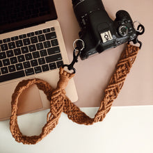 Load image into Gallery viewer, Macrame Camera Strap
