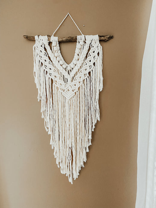 WHITE WALL HANGING